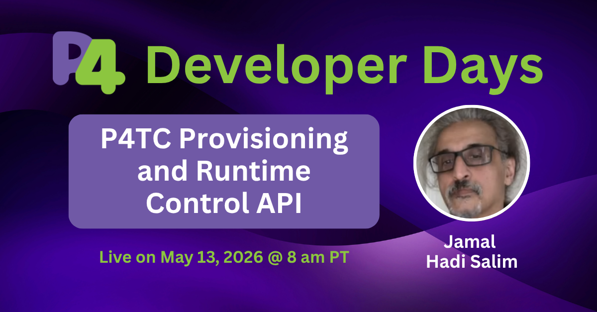 P4TC Provisioning and Runtime Control API