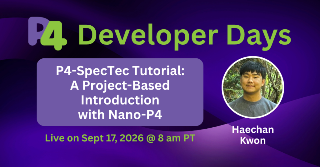 P4 Dev Day Sep 17 2026